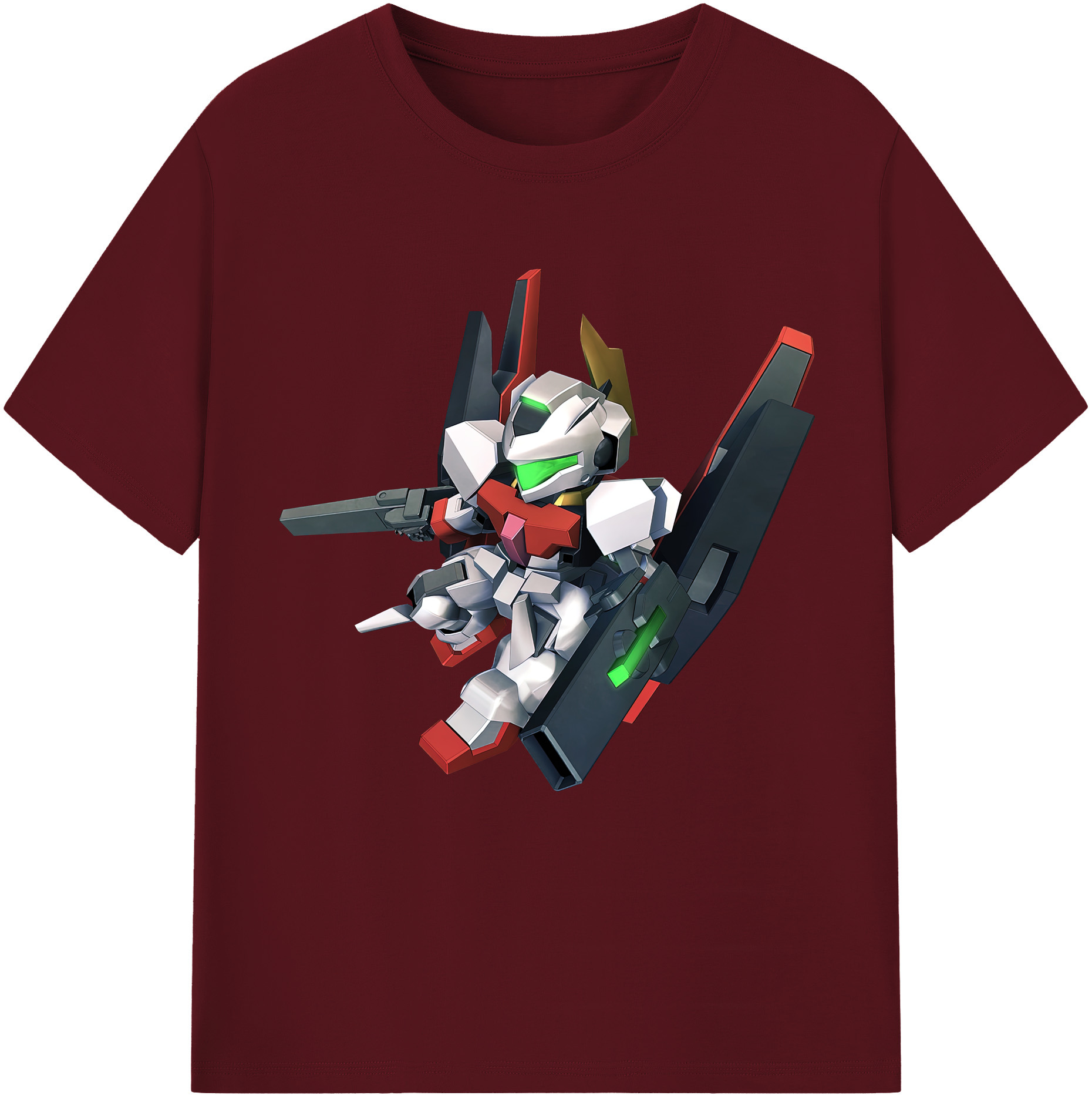（画像用） 機動戦士ガンダム Mobile Suit Gundam 綿100％半袖Tシャツ（フロントプリント）
